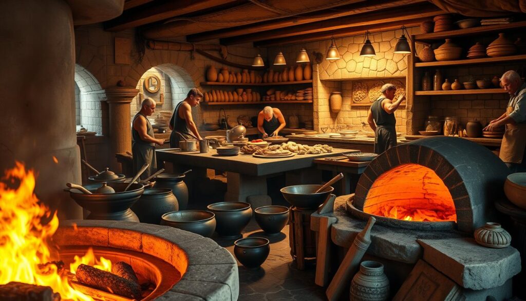 ancient greek cooking methods