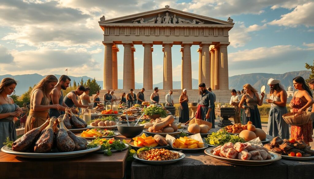 culinary history of ancient greece